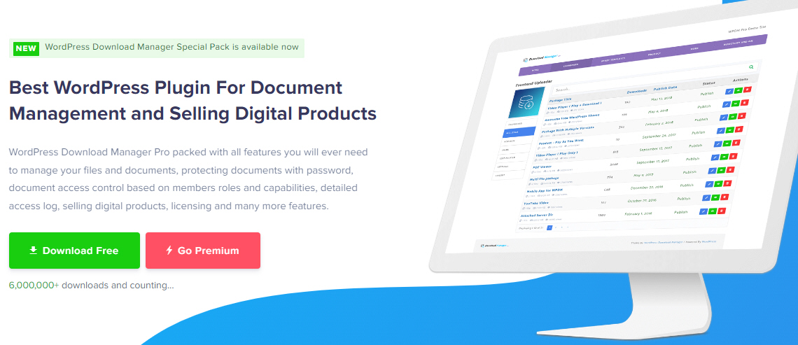 WordPress Download Manager Pro 6.3.1 + Addons
