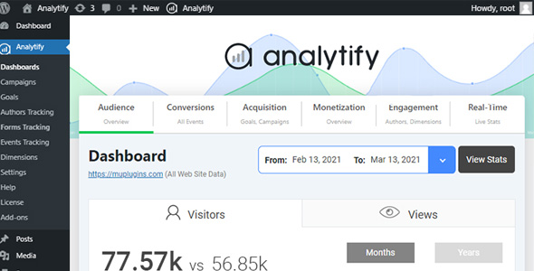 Analytify Pro 5.0.1 + Addons – Google Analytics in WordPress-WordPress精品站