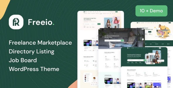 Freeio 1.0.10 – 自由市场 Freelance Marketplace WordPress Theme-WordPress精品站