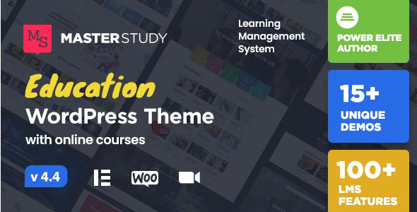 Masterstudy 4.8.0 – Education WordPress Theme-WordPress精品站