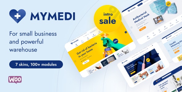 MyMedi 1.4.1 – 响应式 Responsive WooCommerce WordPress Theme-WordPress精品站