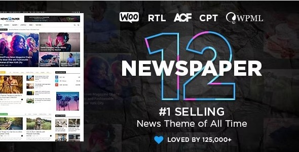 Newspaper 12.5 – 完整演示 新闻 杂志 News Magazine WordPress Theme-WordPress精品站