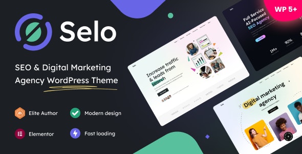 Selo 1.16 – SEO和数字营销机构 SEO & Digital Marketing Agency WordPress Theme-WordPress精品站