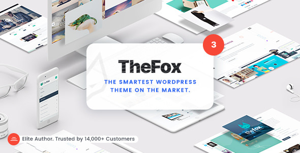 TheFox 3.9.41 – Responsive Multi-Purpose WordPress Theme-WordPress精品站