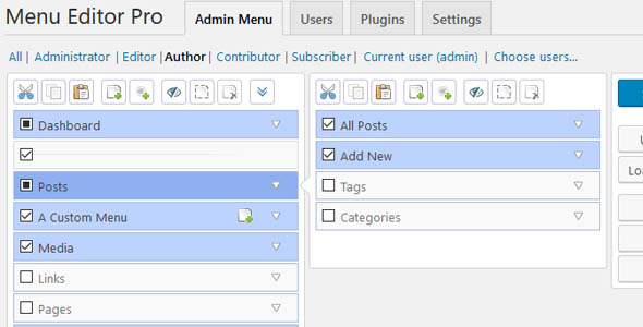 管理员菜单编辑器 Admin Menu Editor Pro 2.20-WordPress精品站