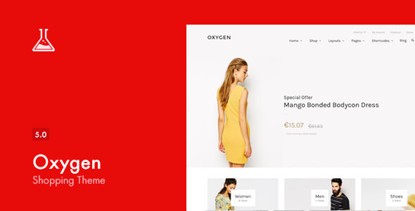 Oxygen氧气 5.19 – WooCommerce WordPress 主题-WordPress精品站