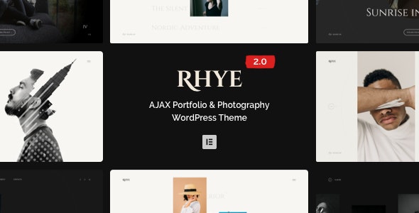 Rhye 3.1.3 – AJAX Portfolio WordPress Theme-WordPress精品站