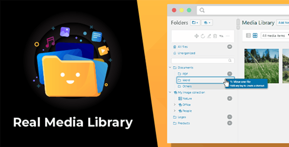 Real Media Library 4.20.3 – Media Library Folder & File Manager for Media Management in WordPress-WordPress精品站