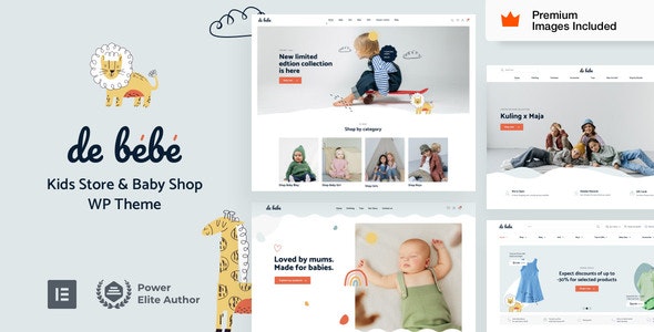 Debebe 3.2.0 – Baby Shop and Children Kids Store WordPress-WordPress精品站