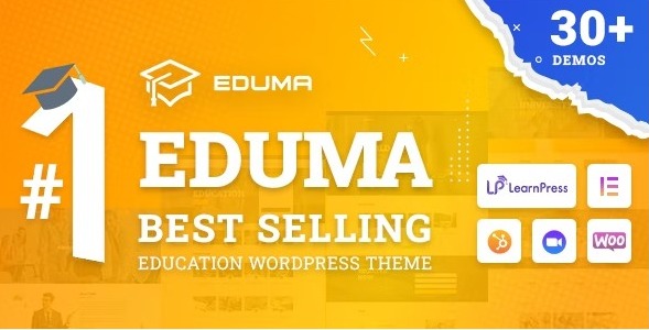 Eduma 5.2.9 – 教育 Education WordPress Theme-WordPress精品站