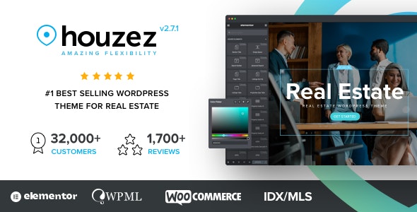 Houzez 2.8.6 – Real Estate WordPress Theme-WordPress精品站