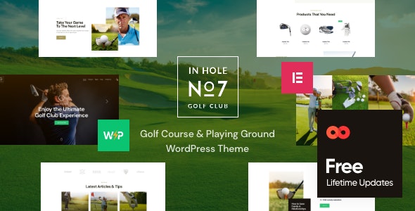 N7 2.5.0 | 高尔夫俱乐部、球场、体育赛事 Golf Club & Course Sports & Events WordPress Theme-WordPress精品站