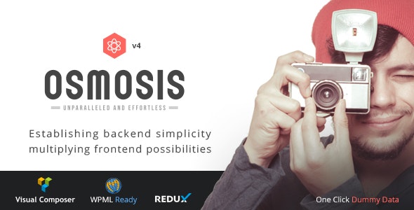 Osmosis 4.4.1 – 响应式多用途 Responsive Multi-Purpose WordPress Theme-WordPress精品站