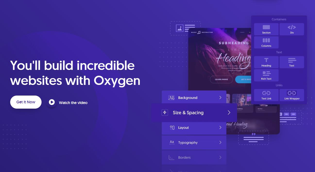 Oxygen 4.6.1 + Addons – 终极视觉网站生成器 The Ultimate Visual Site Builder-WordPress精品站