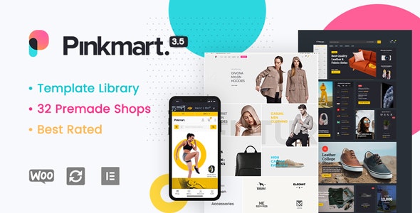 Pinkmart 3.7.6 – AJAX theme for WooCommerce-WordPress精品站