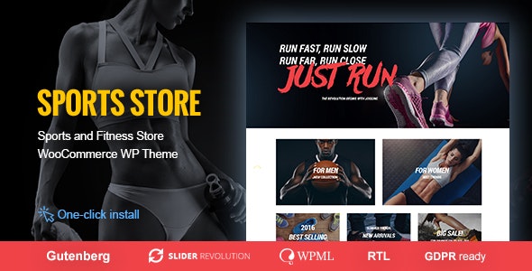 Sports Store 1.1.8 – WooCommerce WordPress Theme-WordPress精品站