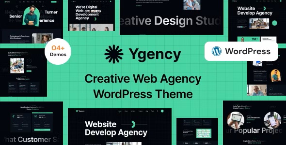 Ygency 1.0.3 – 网页设计机构 Web Design Agency WordPress Theme-WordPress精品站