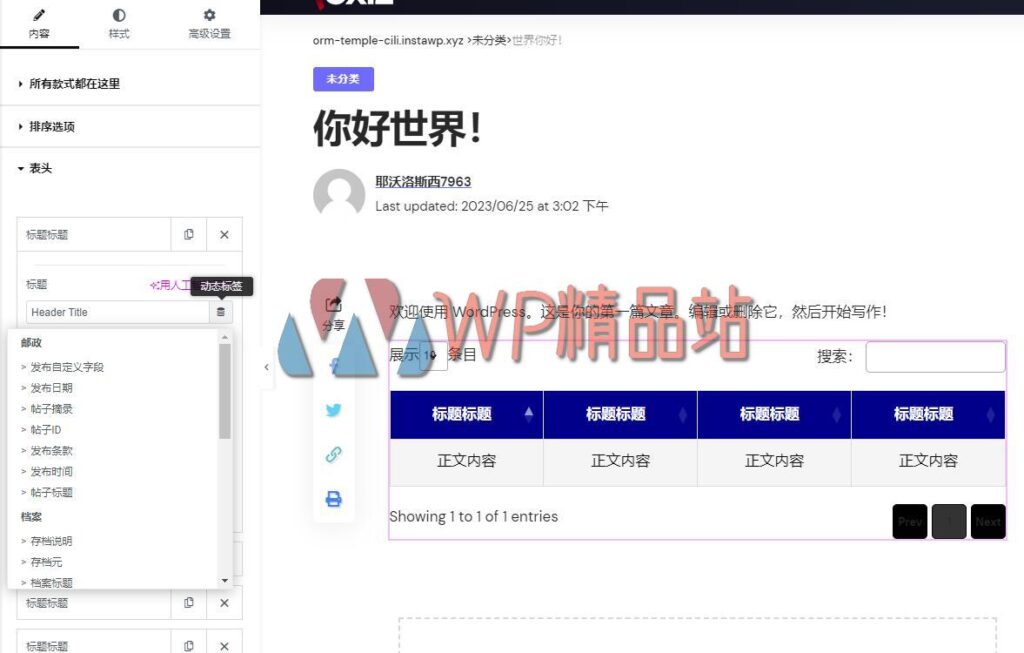 BWD Ajax Data Table-watermark-wpjp.site