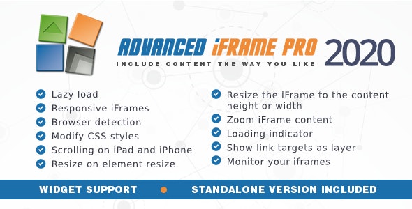 Advanced iFrame Pro 2023.4-WordPress精品站