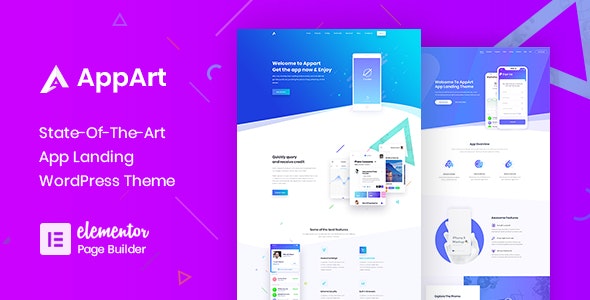 AppArt 3.0.4 – Creative WordPress Theme For Apps Saas-WordPress精品站