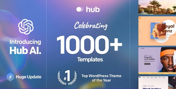 Hub 4.1.3 – 响应式多用途 Responsive Multi-Purpose WordPress Theme-WordPress精品站