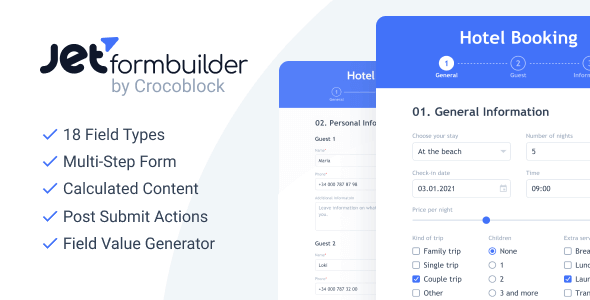 JetFormBuilder + Pro Addons 3.1.5 – 块编辑器的高级表单生成器插件 Advanced form builder plugin for WordPress block editor-WordPress精品站