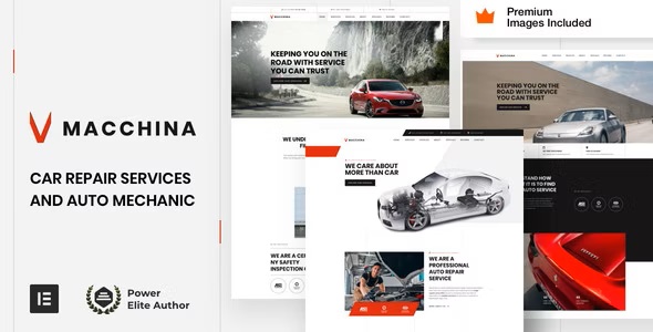 Macchina v6.1 – 汽车修理 Auto Repair WordPress Theme-WordPress精品站