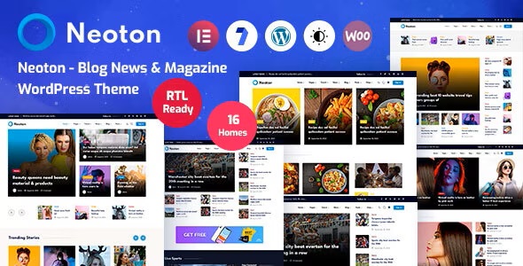 Neoton 4.0.0 – 新闻杂志 News Magazine WordPress Theme-WordPress精品站