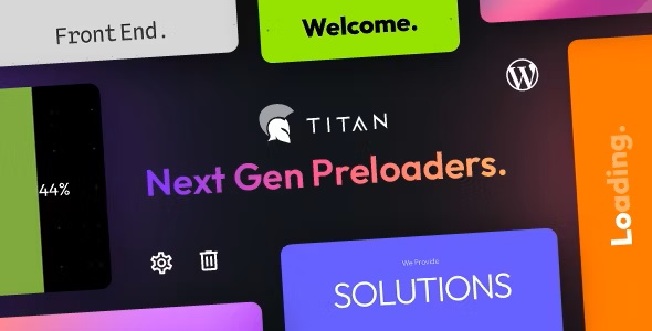 Titan 1.2.0 – 预加载器和页面转换 Preloaders & Page Transitions WordPress Plugin-WordPress精品站