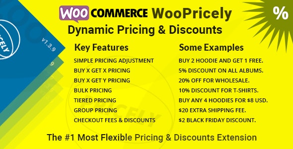 WooPricely 1.3.11 – 定价和折扣 WooCommerce Pricing & Discounts-WordPress精品站