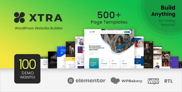 Xtra 4.5.4 – Multipurpose WordPress Website Builder + RTL-WordPress精品站