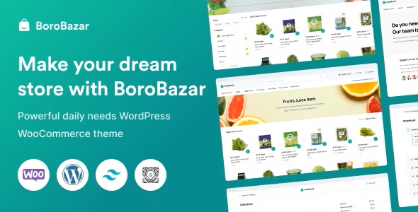 BoroBazar 1.3.6 – 杂货店 Grocery Store WooCommerce WordPress theme-WordPress精品站