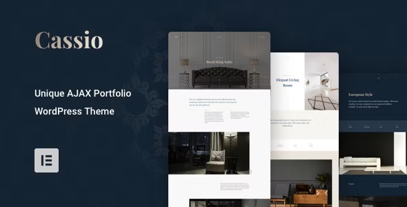 Cassio 3.1.0 – AJAX Portfolio WordPress Theme-WordPress精品站