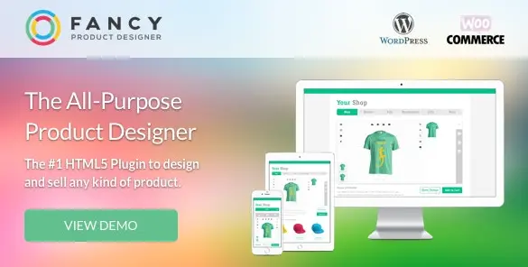 花式产品设计师 Fancy Product Designer 6.0.4 | WooCommerce WordPress-WordPress精品站