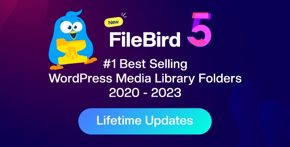 FileBird Pro 5.4.5 – WordPress Media Library Folders-WordPress精品站