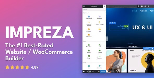 Impreza 8.17.2 – WordPress Website and WooCommerce Builder-WordPress精品站