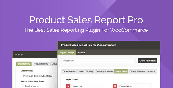 Product Sales Report 产品销售报告Pro for WooCommerce 2.2.39-WordPress精品站