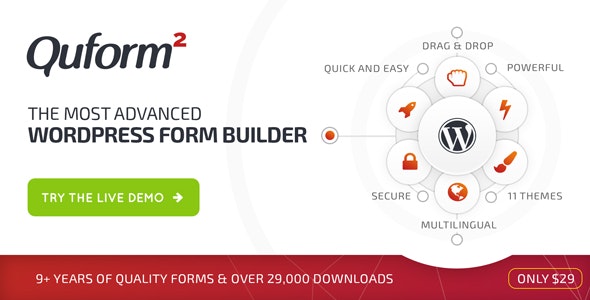 Quform 2.18.0 – WordPress 表单生成器 Form Builder-WordPress精品站