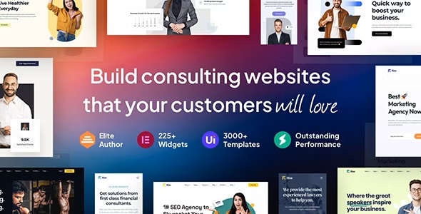 Rise 3.0.0 – 商业与咨询 Business & Consulting WordPress Theme-WordPress精品站