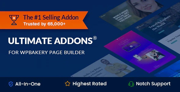 Ultimate Addons for WPBakery Page Builder 3.19.15 – Extend WPBakery Page Builder and add more power to it-WordPress精品站