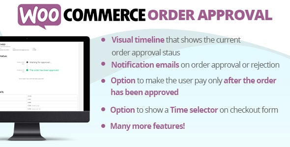 WooCommerce Order Approval 9.0-WordPress精品站