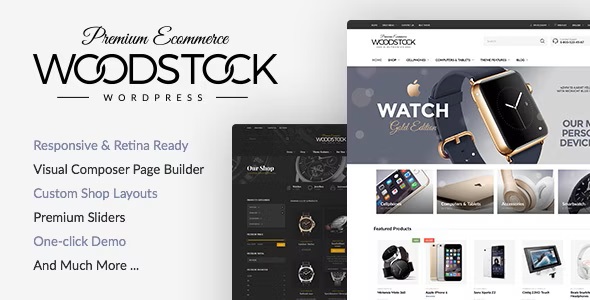 Woodstock 2.8.9 – 响应式 Responsive WooCommerce Theme-WordPress精品站