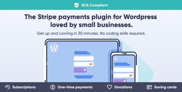 WP Full Pay 6.3.2 – Stripe 支付 Stripe payments plugin for WordPress-WordPress精品站