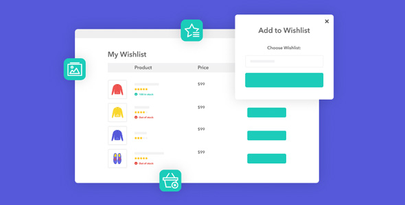 Iconic Wishlists 标志性愿望清单 for WooCommerce 1.5.1-WordPress精品站