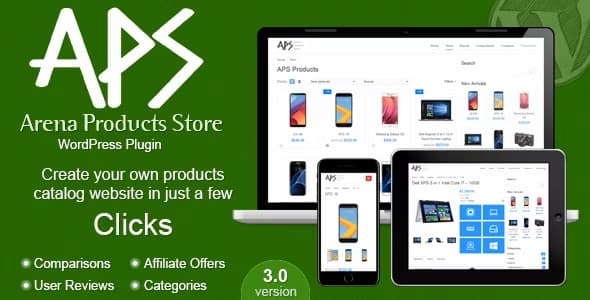 Arena Products Store 3.0 – WordPress Plugin-WordPress精品站