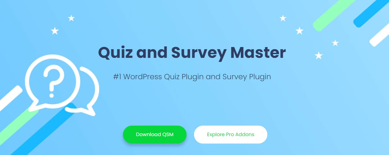 Quiz And Survey Master 测验和调查大师 8.1.14 + Addons – 轻松快速地将测验和调查添加到您的网站 Easily and quickly add quizzes and surveys to your website-WordPress精品站