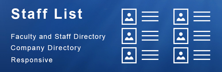 Staff List Pro 4.0.5 – 轻松创建员工列表 添加单页、过滤器和菜单 Easily create list of staff members. Add single pages, filters and menus.-WordPress精品站