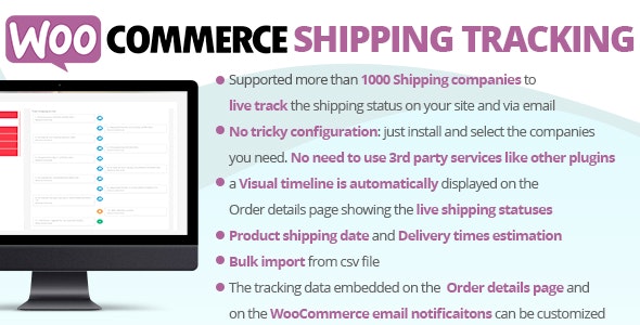 WooCommerce 运输追踪 Shipping Tracking 36.7-WordPress精品站