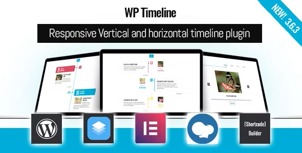 WP Timeline 3.6.4 – 响应式时间线 Responsive timeline plugin-WordPress精品站