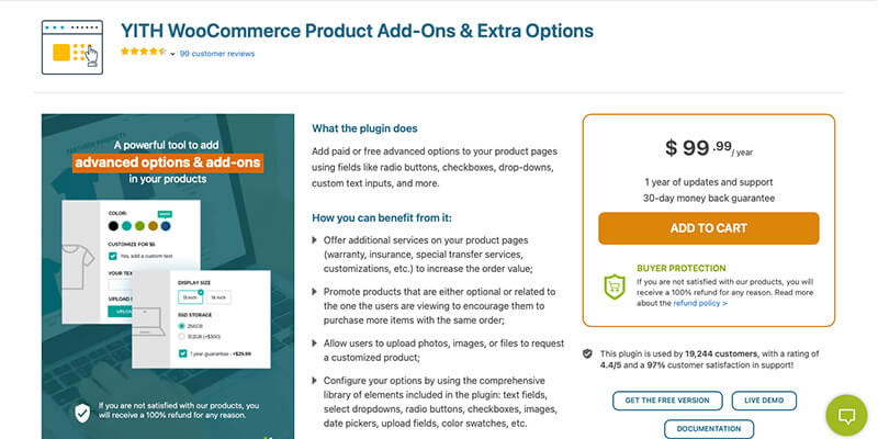 YITH WooCommerce Product Add-ons & Extra Options Premium 4.0.3-WordPress精品站